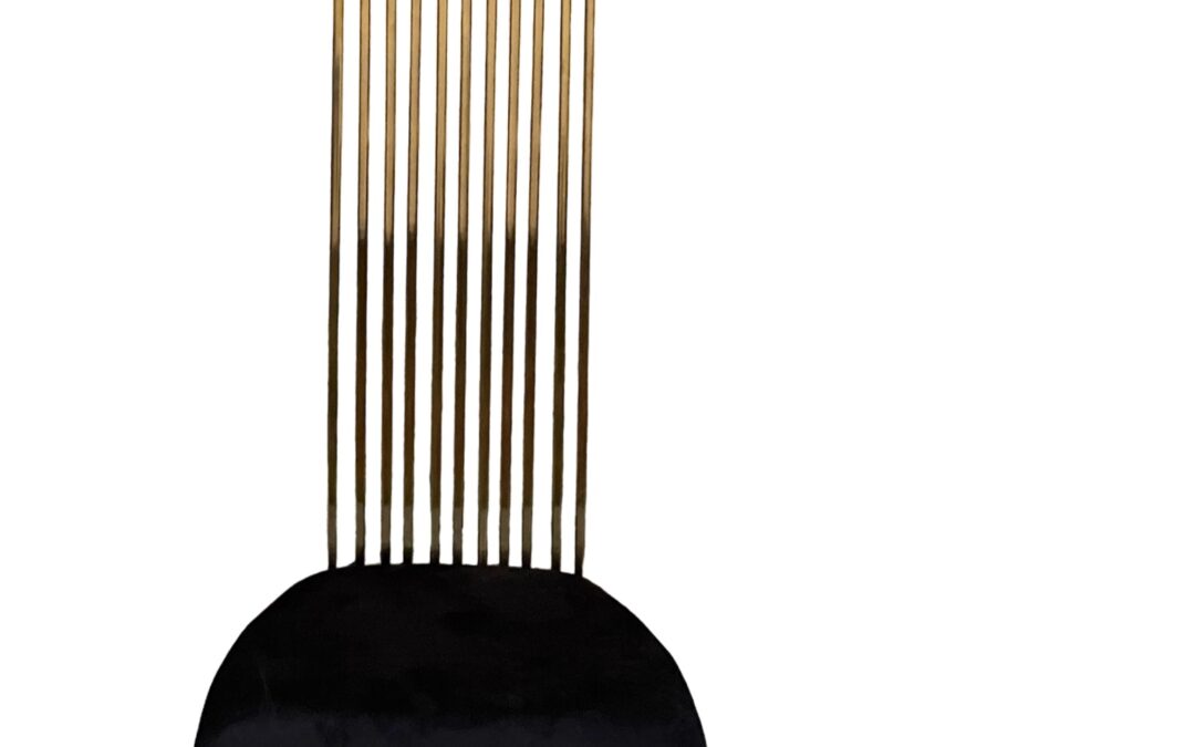 Lux High Back Chairs (Black)