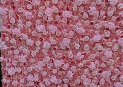 Pretty Pink 3D Floral Wall